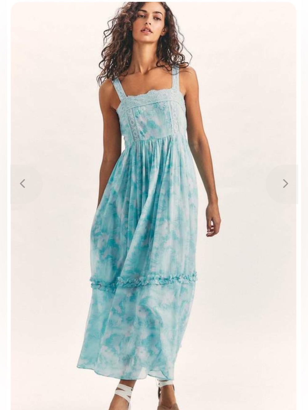 Loveshackfancy Ayala Dress in Aqua Sea 6